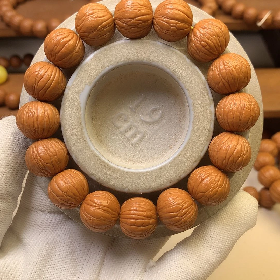 猴头核桃吊坠16凤羽手串