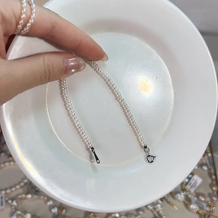 白***马银S925镶嵌淡水珍珠设计款珠宝首饰