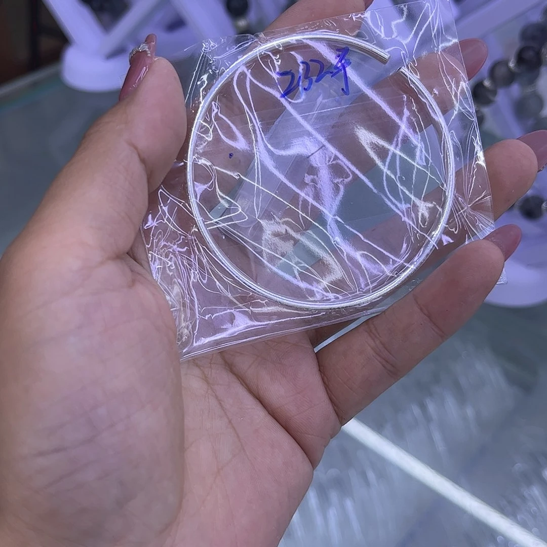 吊坠925银合成碳硅石