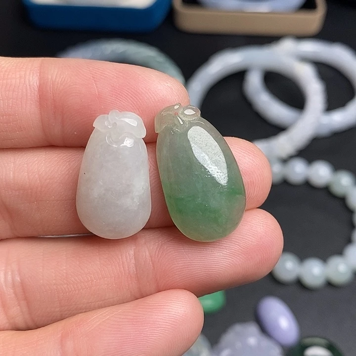 翡翠未镶嵌颈饰天然翡翠18