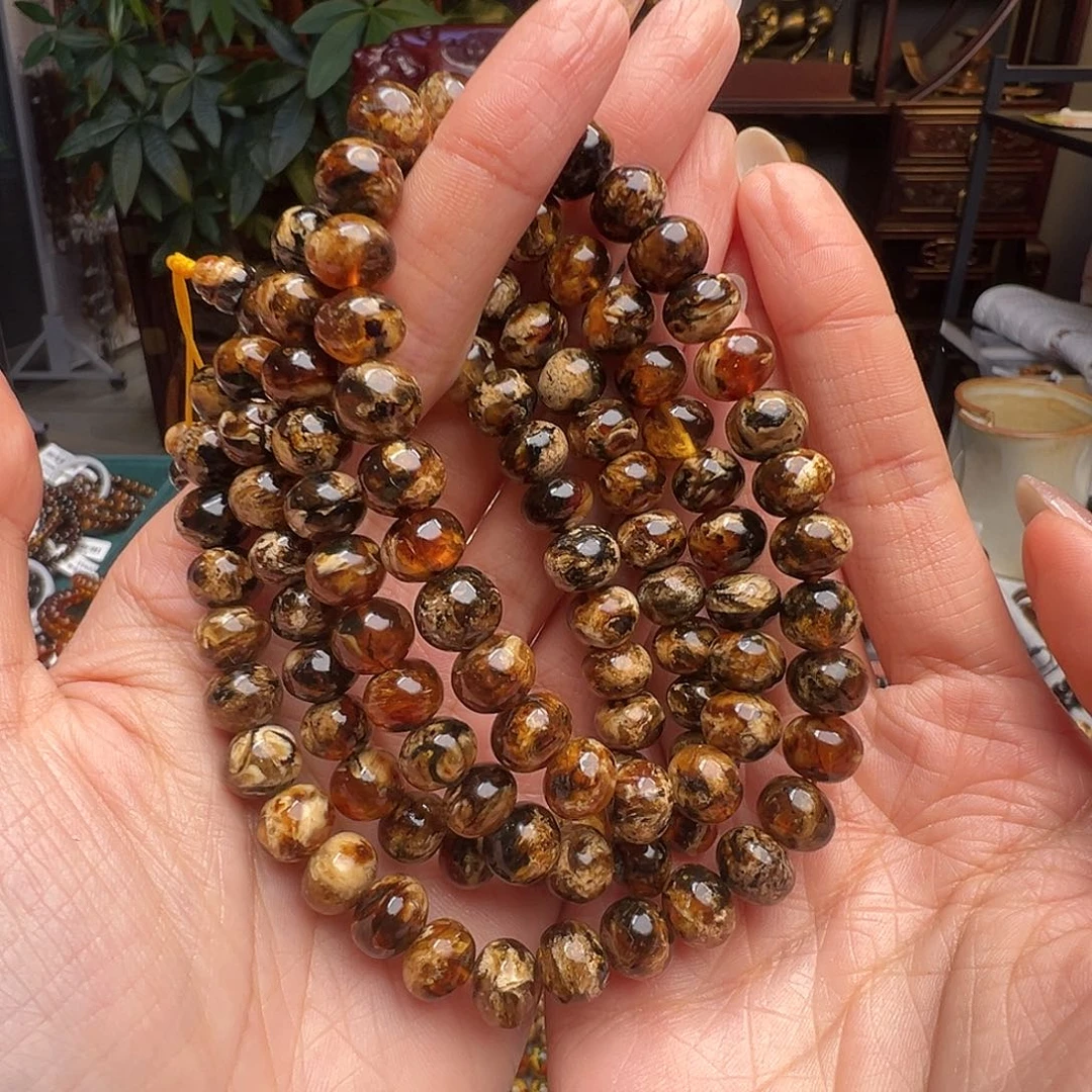 琥珀未镶嵌裸石抚顺琥珀20364九