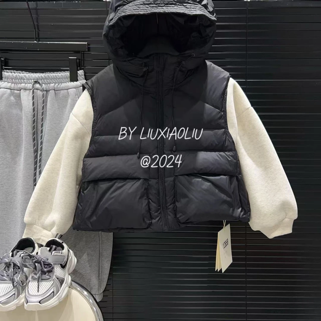 杭州六小六正版 BY LIUXIAOLIU冬季儿童羽绒马甲12858