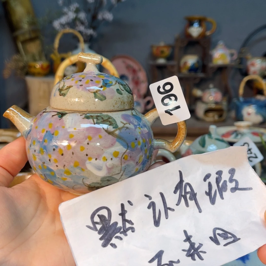 杯素浅陶瓷手工手绘