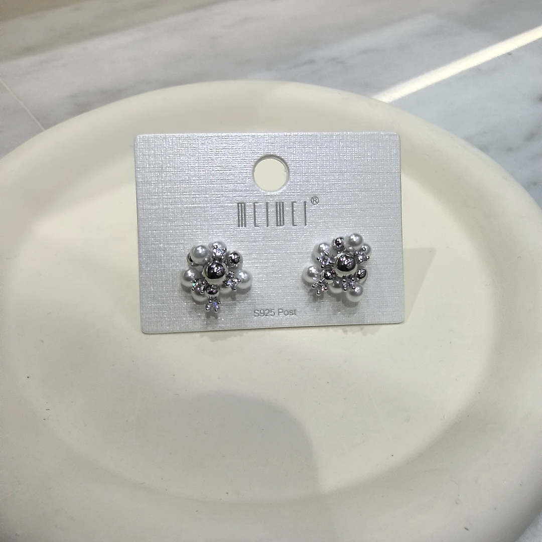 铜合金耳饰 66区 6602 轻奢新款时尚手工气质套装饰品