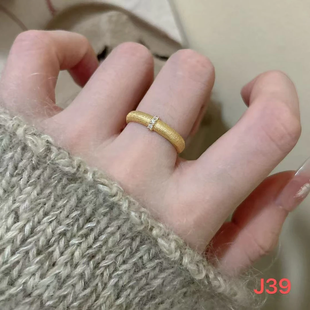 铜合金戒指 合金戒指/指环「绸缎中古风」J39