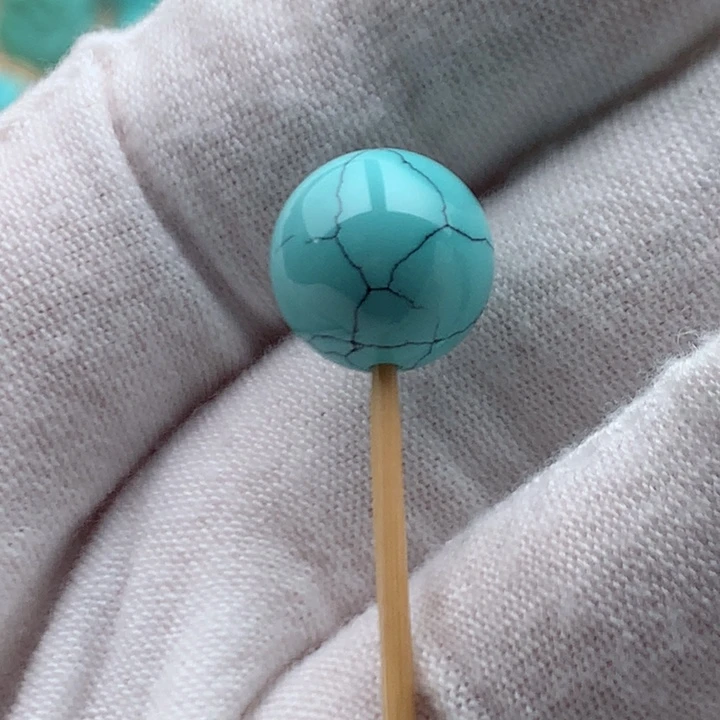 绿松石未镶嵌挂件