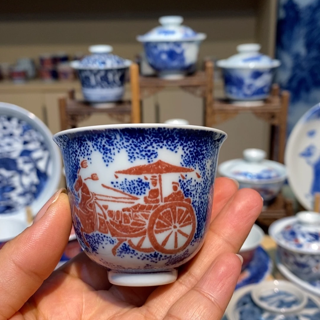 景德镇陶瓷手工手绘