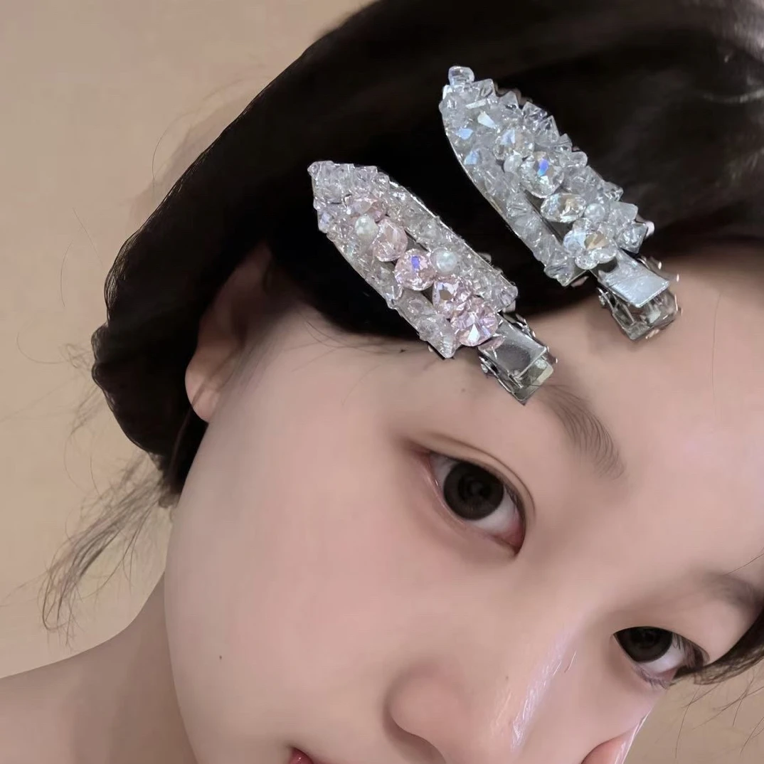 同款发夹侧边高级无痕鸭嘴夹子发卡饰品碎发女生饰品香蕉抓夹网红