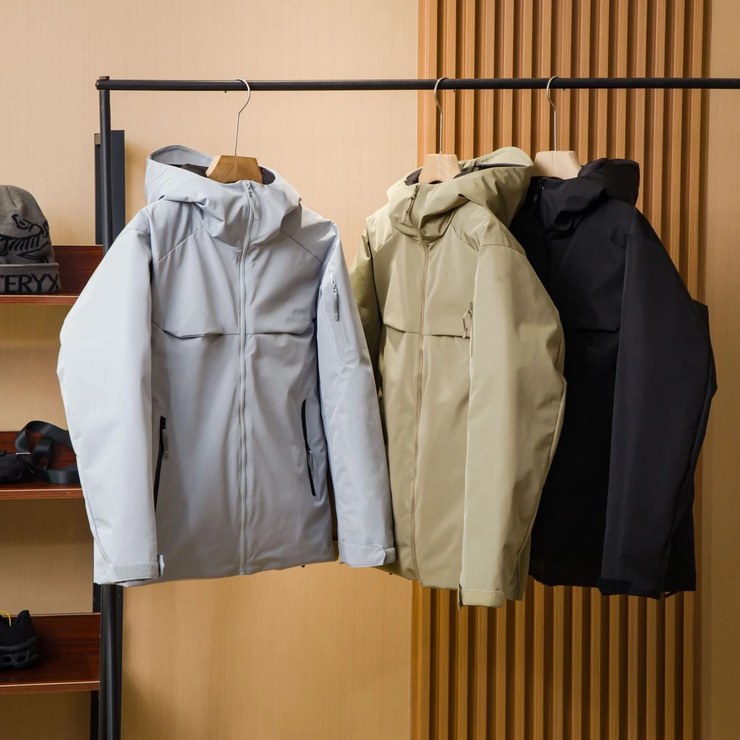 鸟家买菜款Macai冲锋衣暴雨级防水加厚保暖户外滑雪服连帽