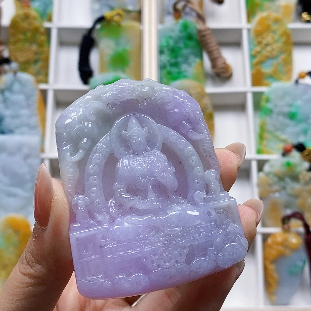 定制翡翠未镶嵌天然翡翠A货