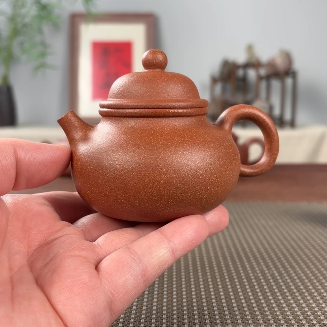 紫砂茶壶黄龙山原矿紫砂壶
