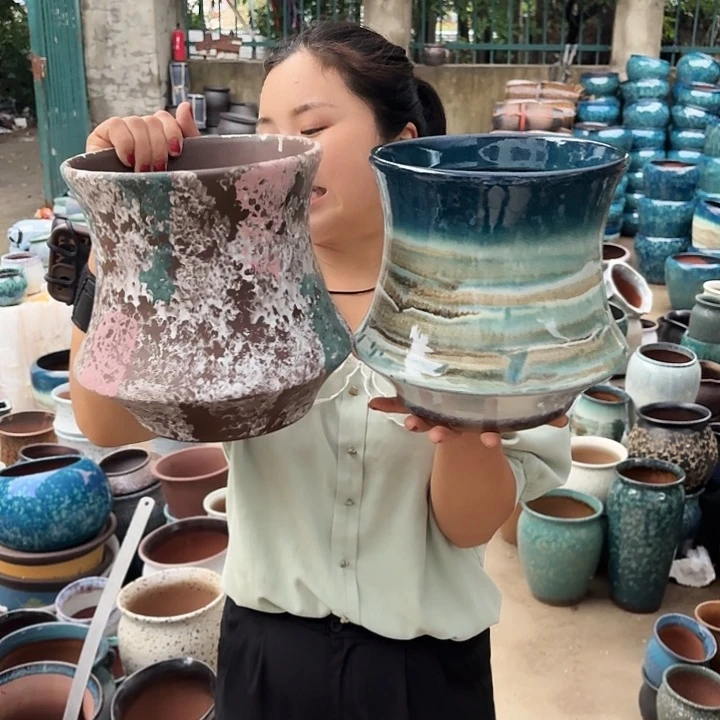 口20高22两个盆子。