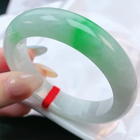 未镶嵌手镯翡翠54圈口882913