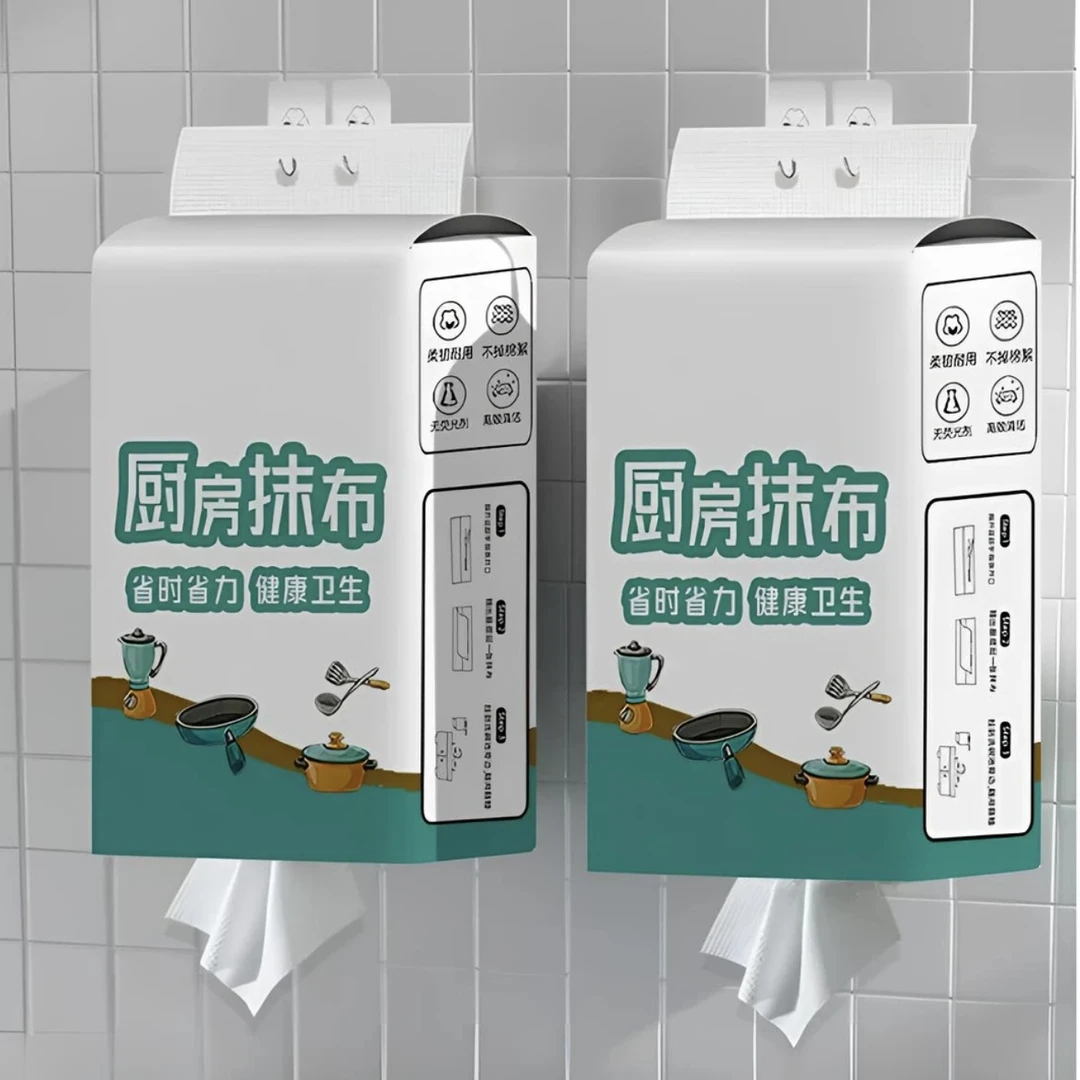 厨房一次性抹布吸油吸水墙上洗碗巾超强去油厨房用品大全懒人抹布