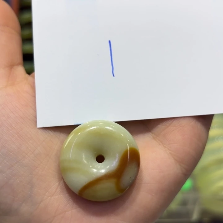 岫玉未镶嵌手镯天然