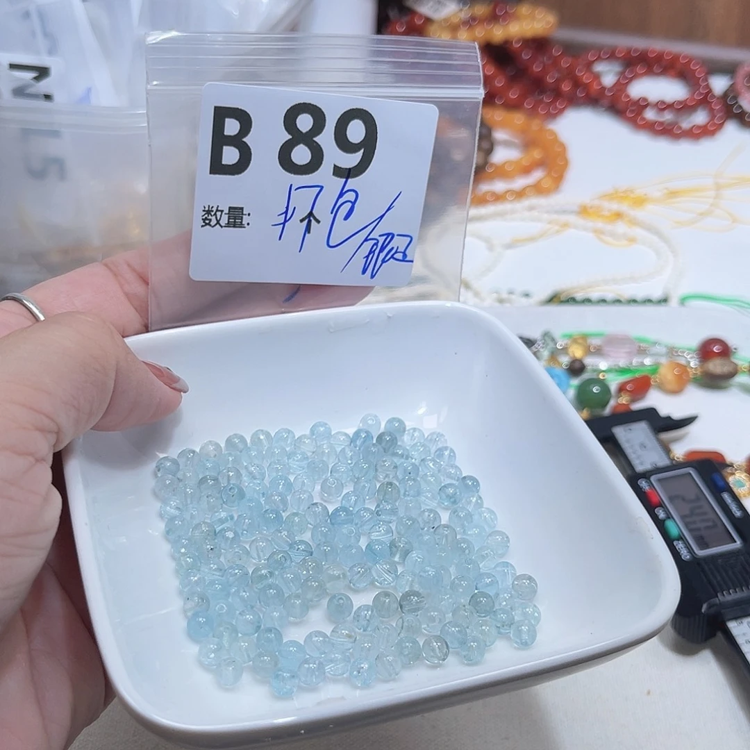 未镶嵌珠宝半成品水晶B89。