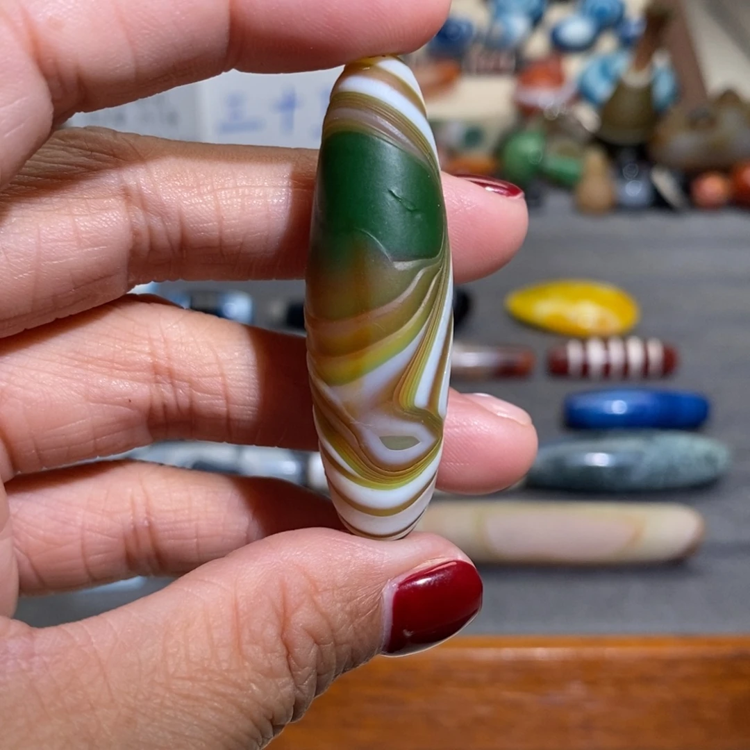 白***隐玛瑙/玉髓合金手链