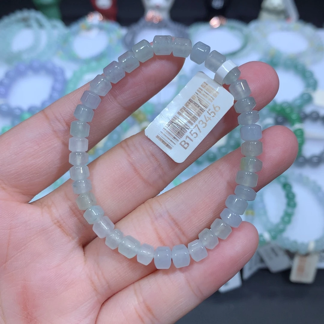 翡翠未镶嵌手串天然
