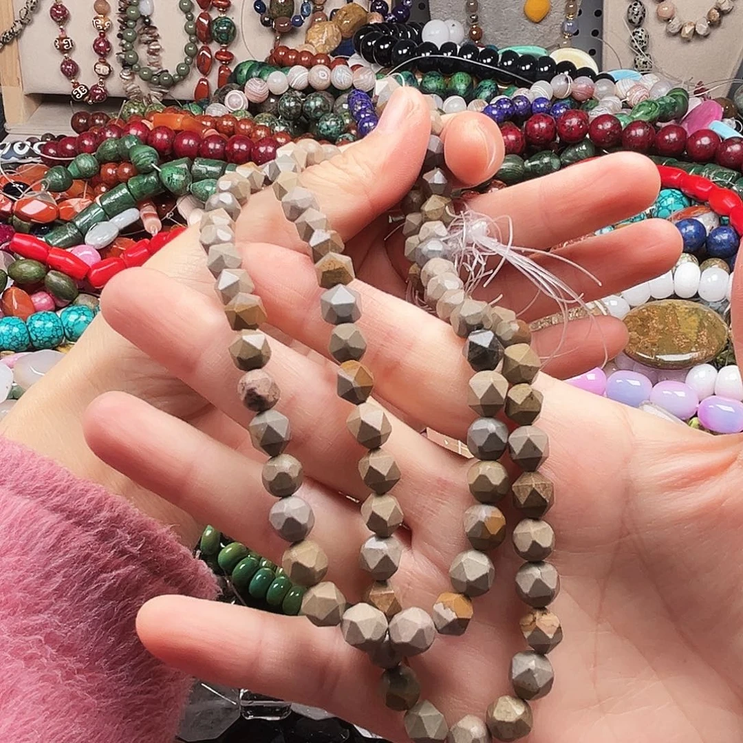 玛瑙/玉髓未镶嵌珠宝半成品巧克力