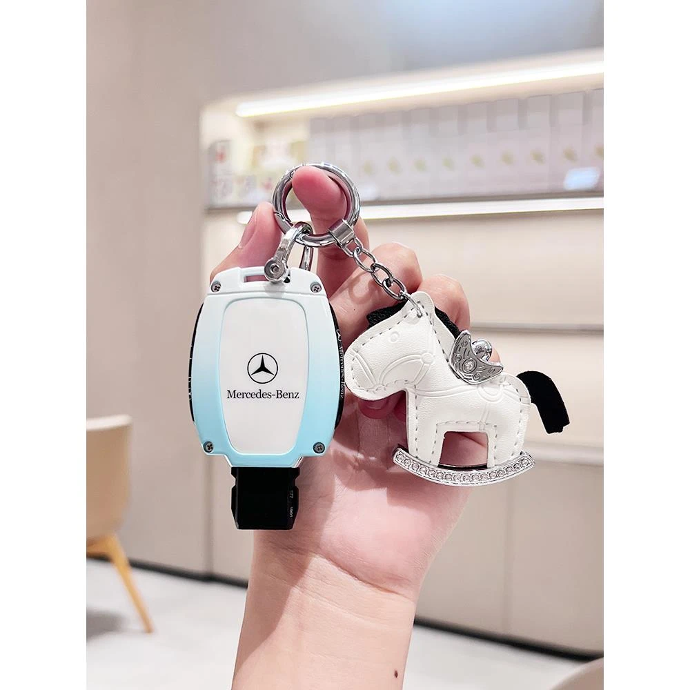 2019款奔驰CLA200钥匙套13/14/15/16/17/18/19款CLA260汽车女包壳