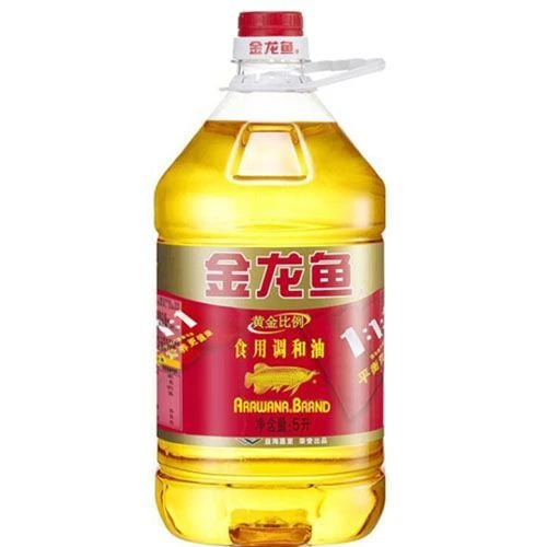 金龙鱼黄金比例食用调和油5L 食用油 金龙鱼油