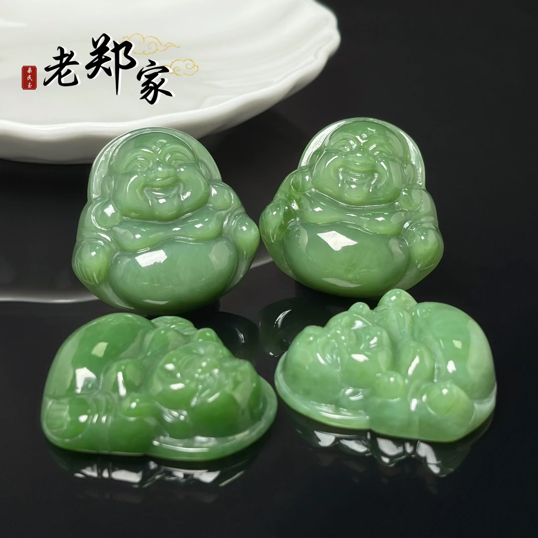 【老郑家】和田玉佛公挂件（多样性发一件）247