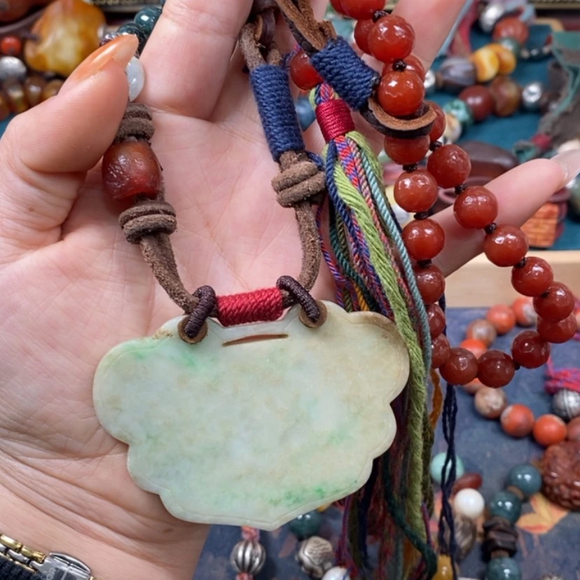 【闪购商品】翡翠颈饰未镶嵌项链