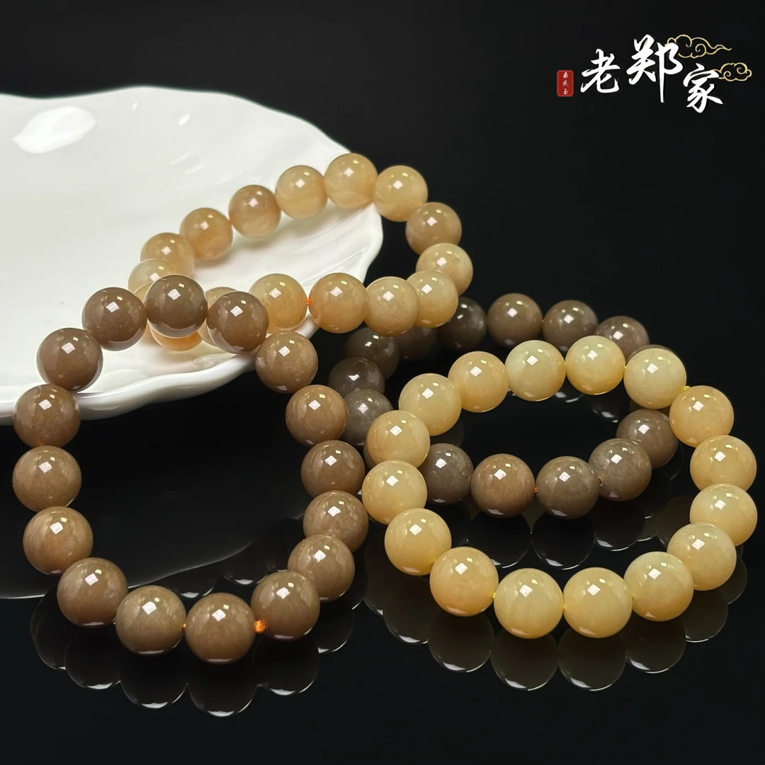【老郑家】和田玉手串 约12mm(多样性发1件)1389