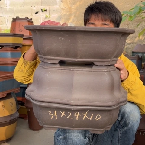 紫砂花盆特价了解一下吧