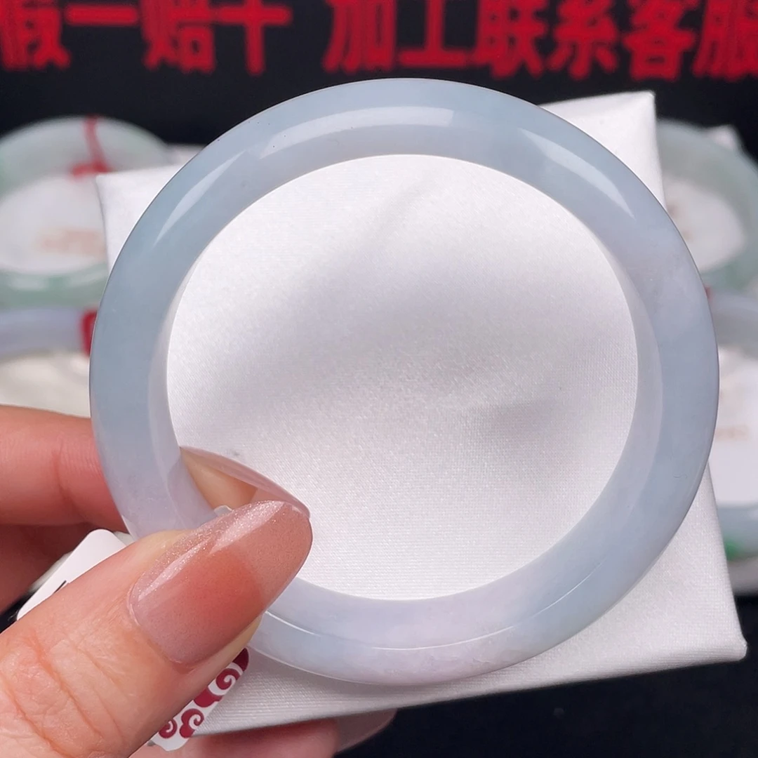 翡翠未镶嵌手镯041