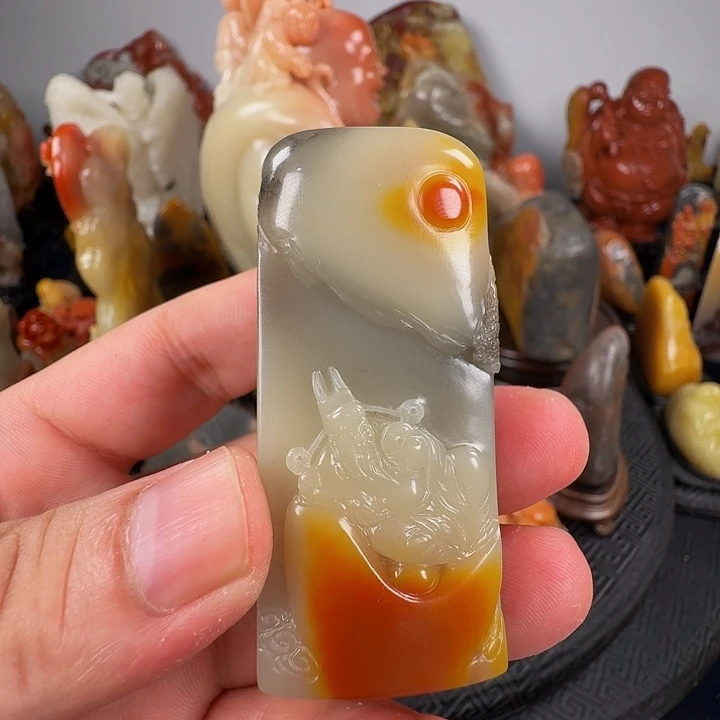 魏***琳寿山石寿山石芙蓉