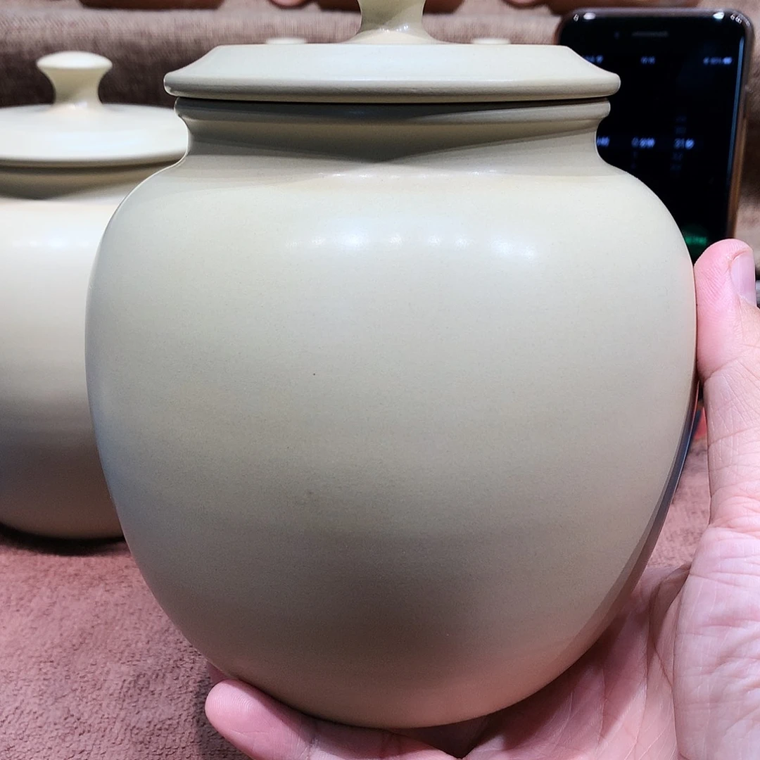 泥塑龍***！放漏茶叶罐一个