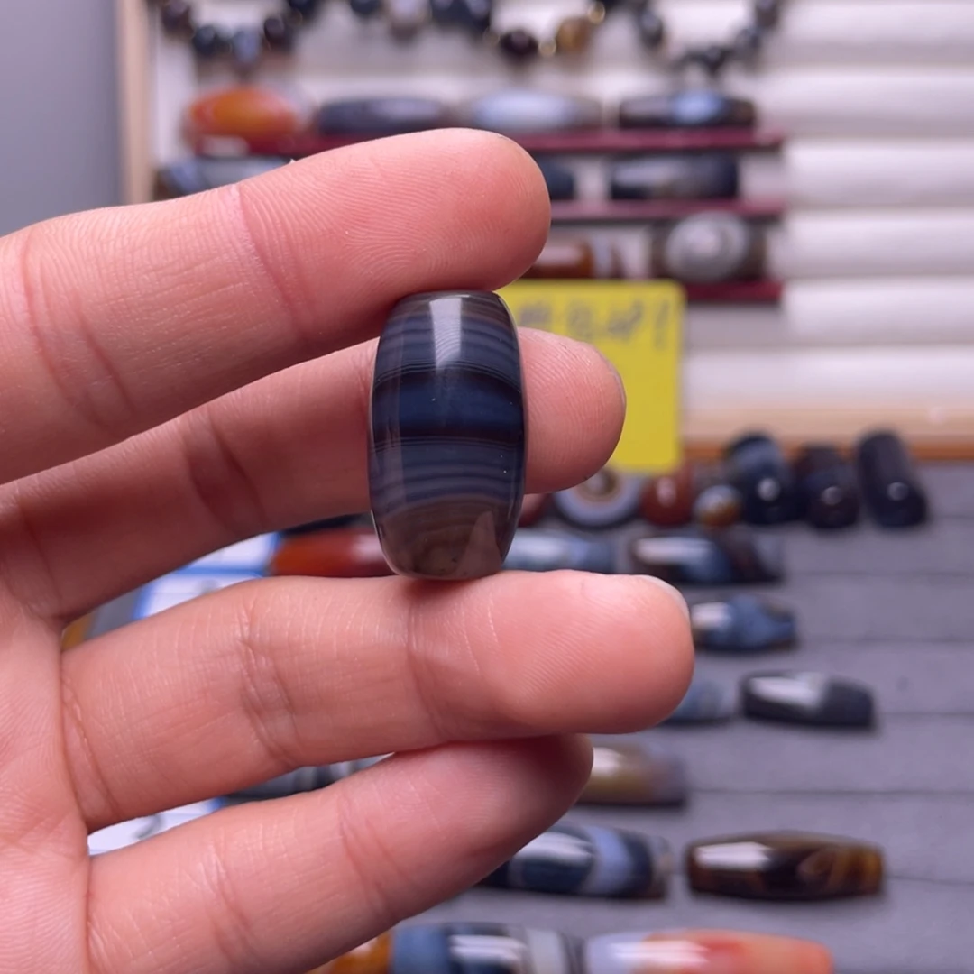 升***哥玛瑙/玉髓合金颈饰