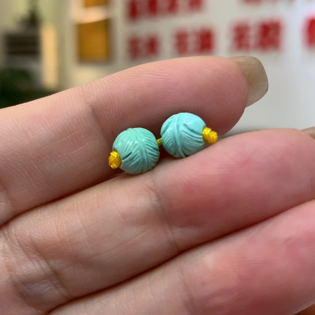 绿松石未镶嵌配饰