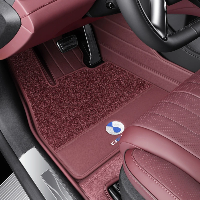 适用腾势D9 腾势N9 腾势Z9GT N7 腾势N8真皮汽车脚垫专用全包璀