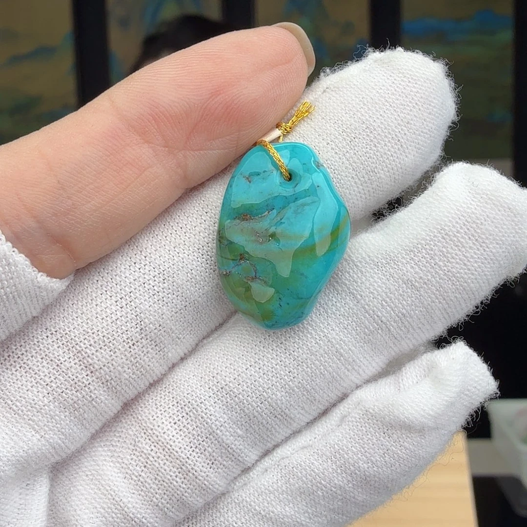 绿松石未镶嵌珠宝奇石