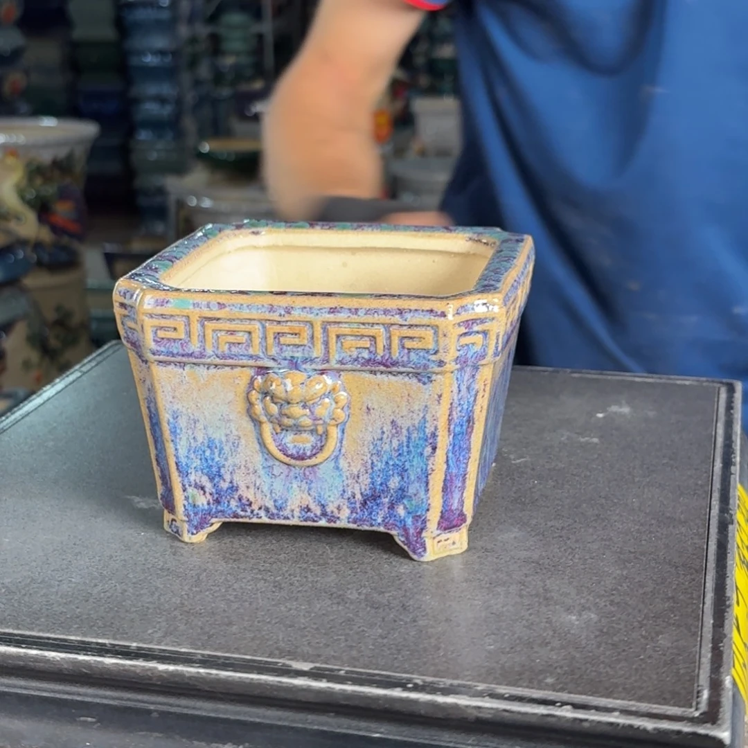 一风堂石湾花盆 内10*7
