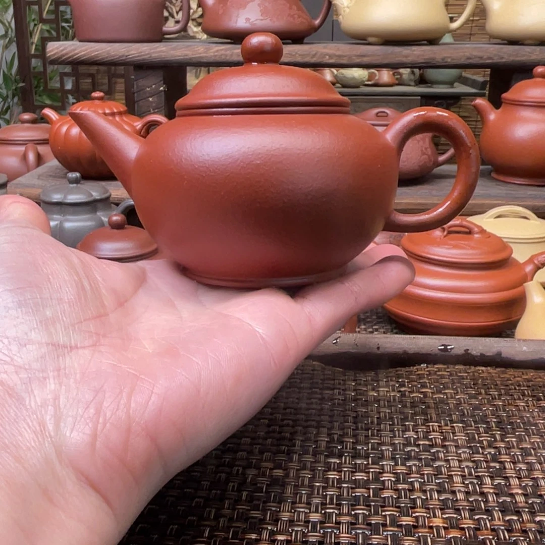 茶壶紫砂宜兴原矿紫砂手工制165