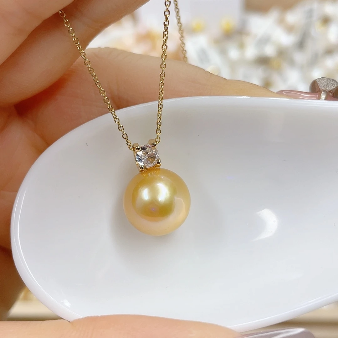 淡水珍珠未镶嵌吊坠(赠链)