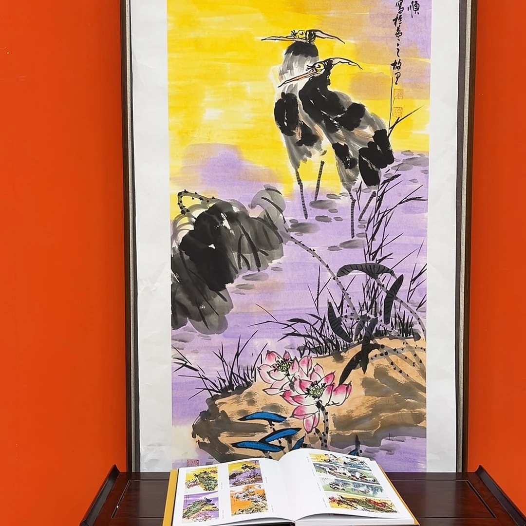 国画画家张俊波出书原作