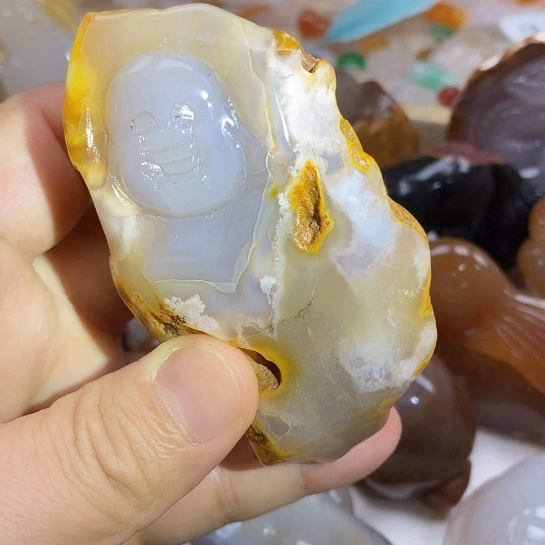 玛瑙/玉髓未镶嵌颈饰
