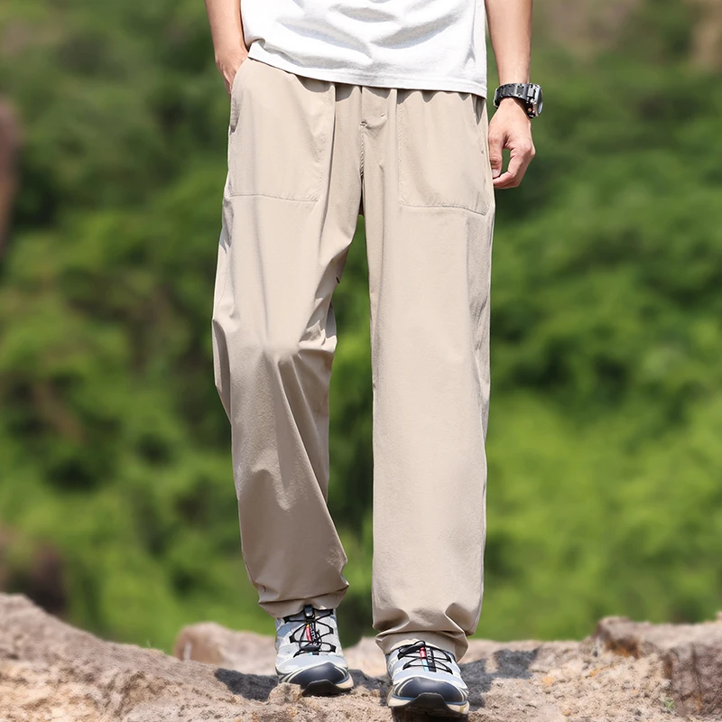 雅鹿轻奢系列户外休闲登山两穿裤