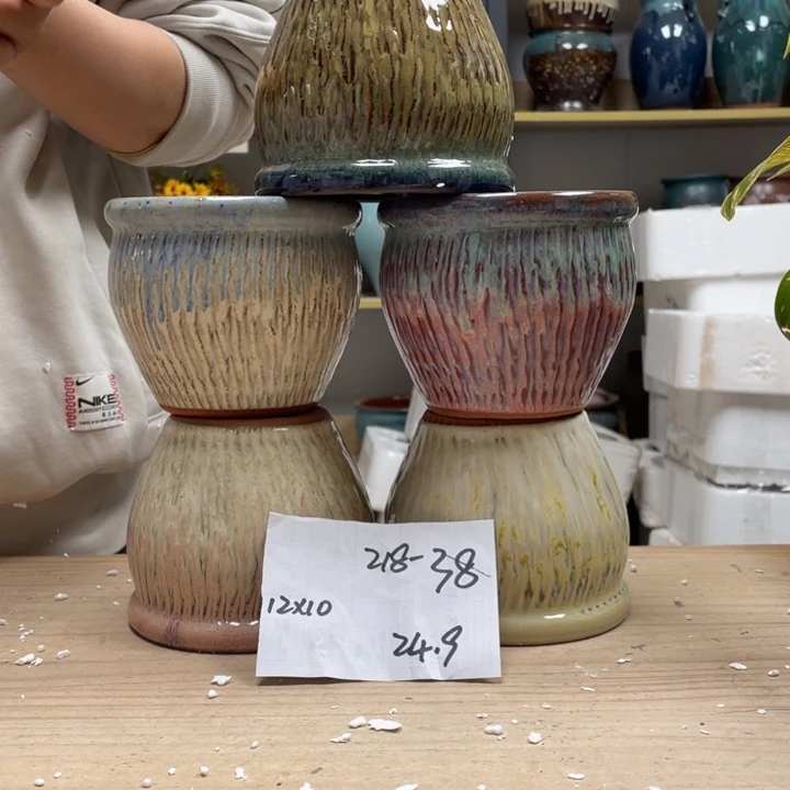 紫砂花盆多肉花盆微瑕38