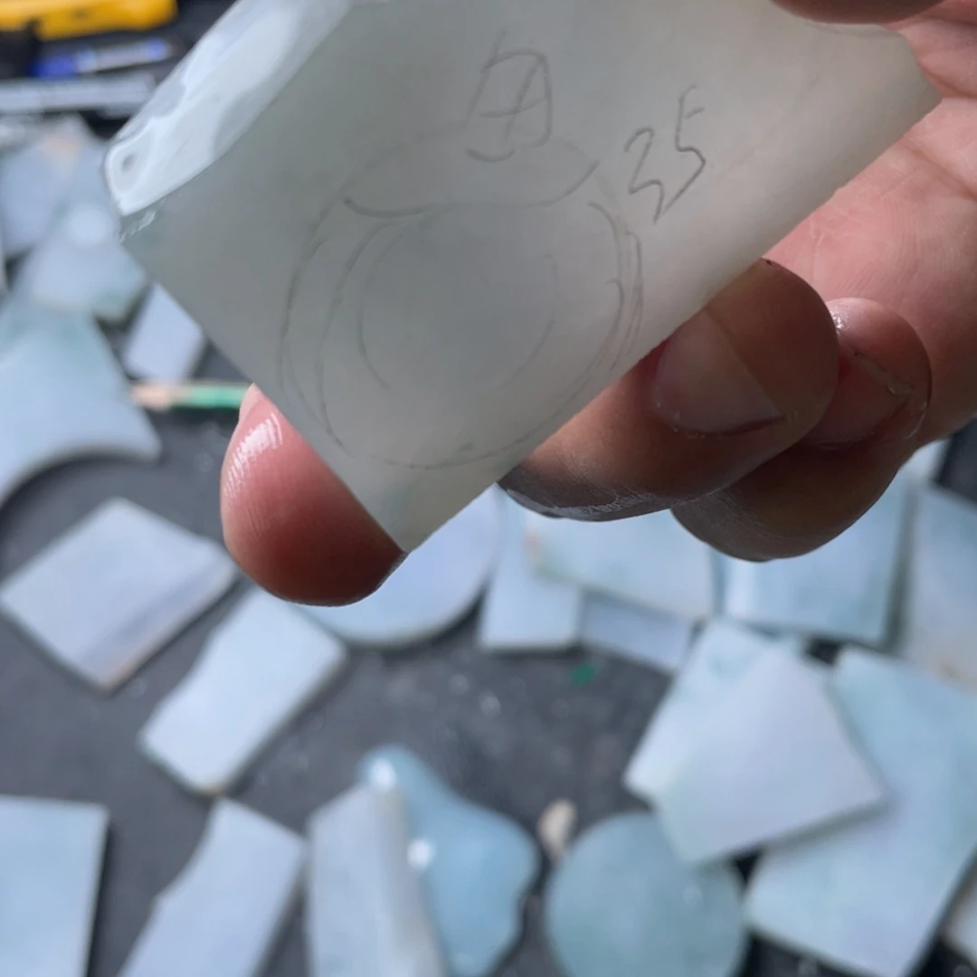 未镶嵌定制翡翠喜*包工