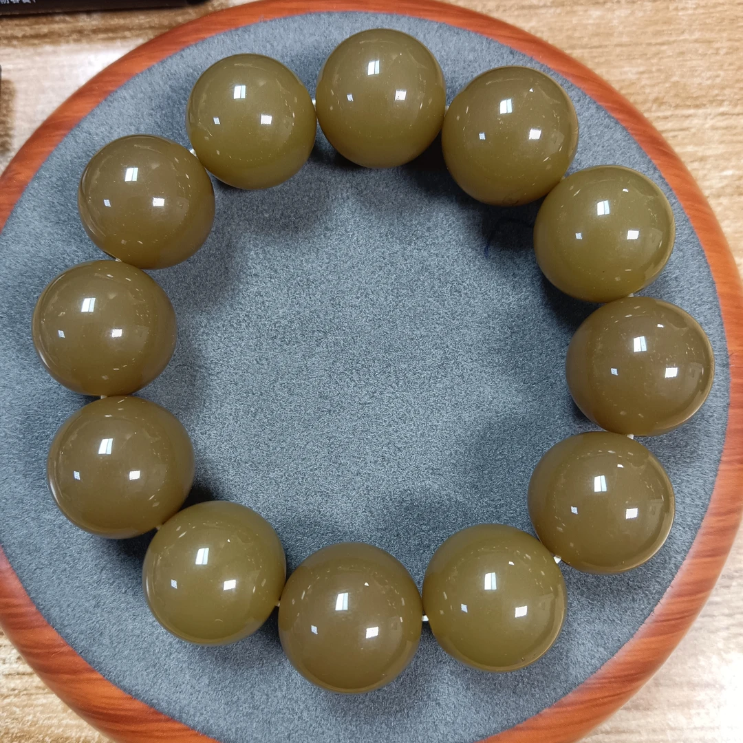 99号-卡18mm糖色手串