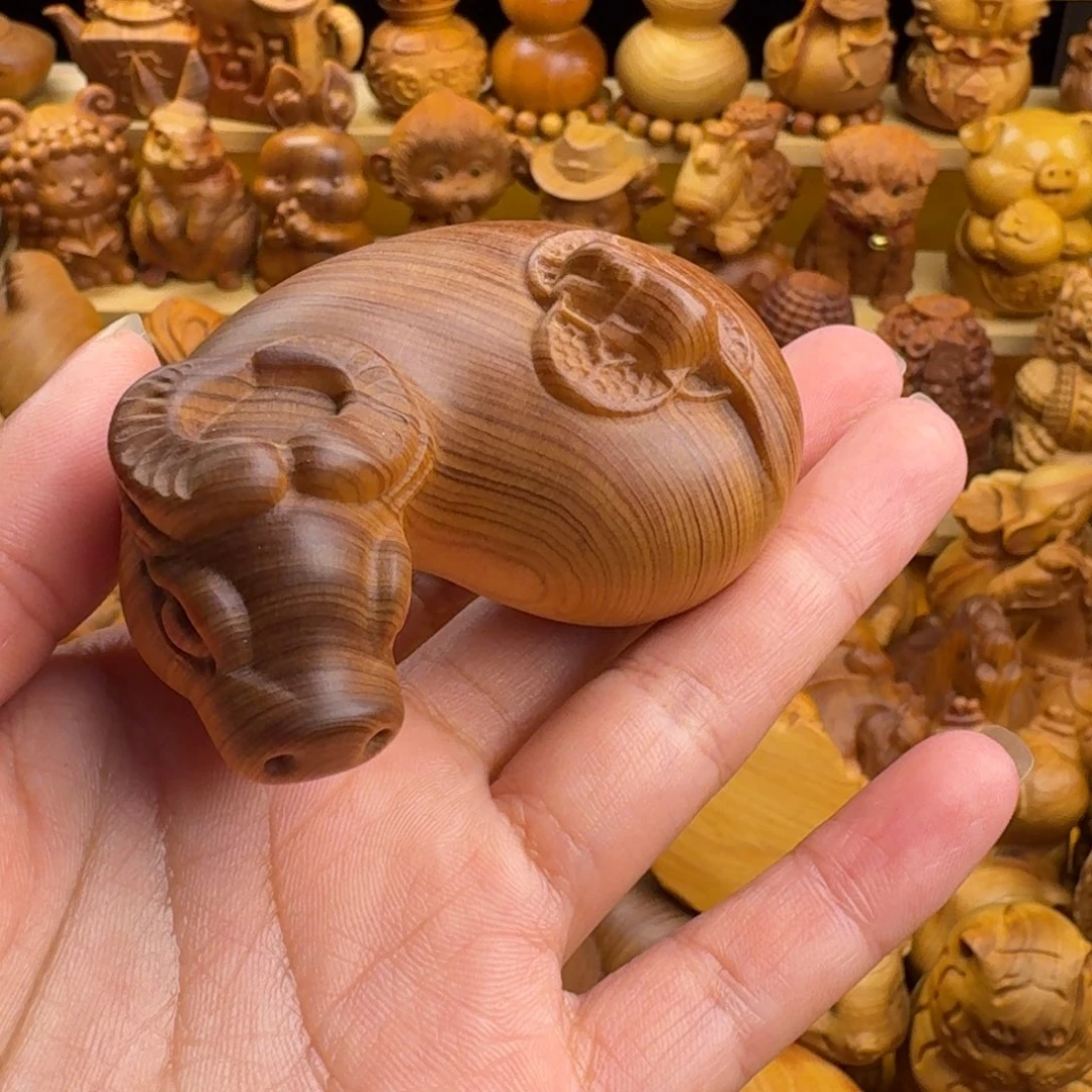 花***蒙柏木（崖柏）崖柏牛，一物一拍