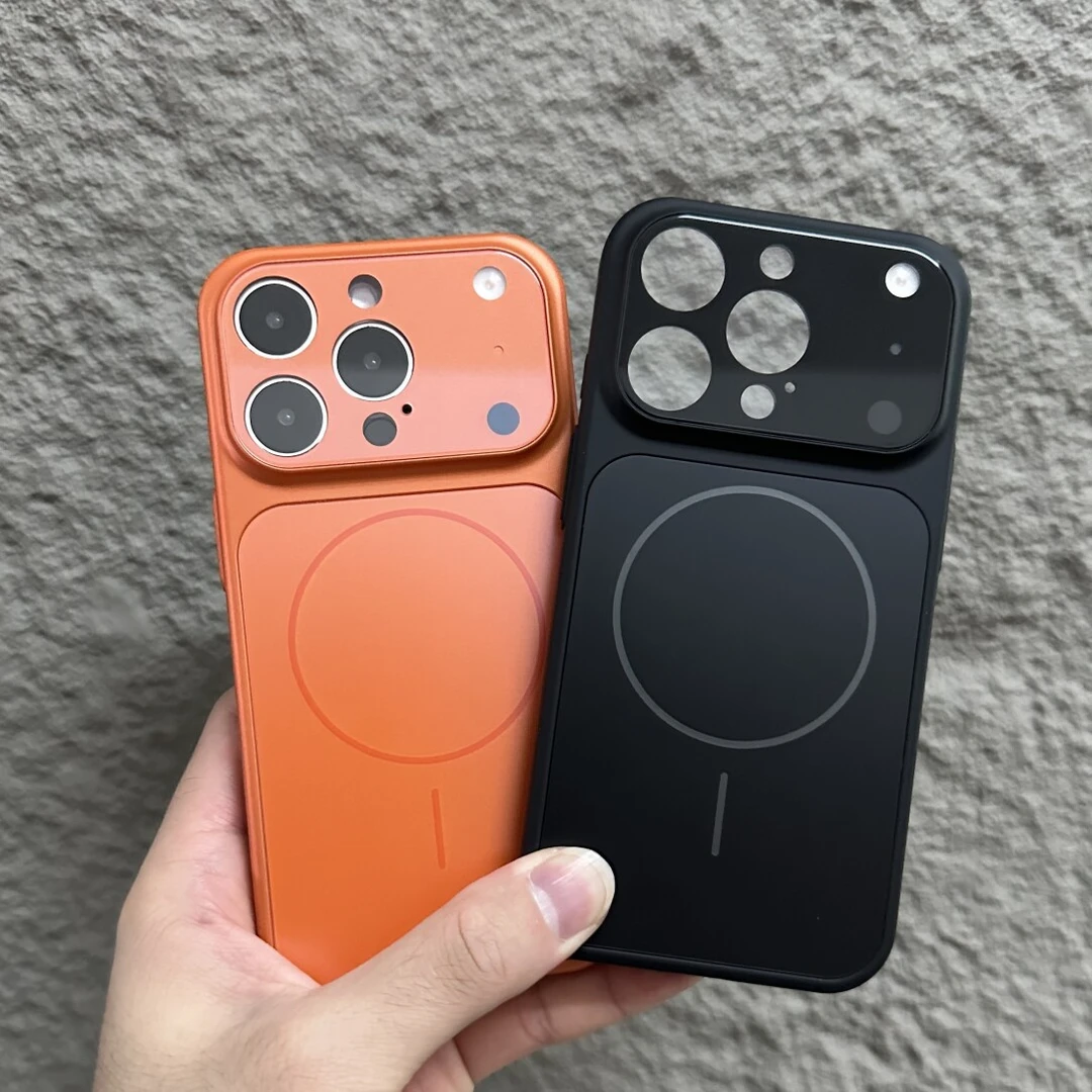 秒变17高级AG磨砂细圈磁吸适用iPhone16Promax手机壳15Pro14/13硬