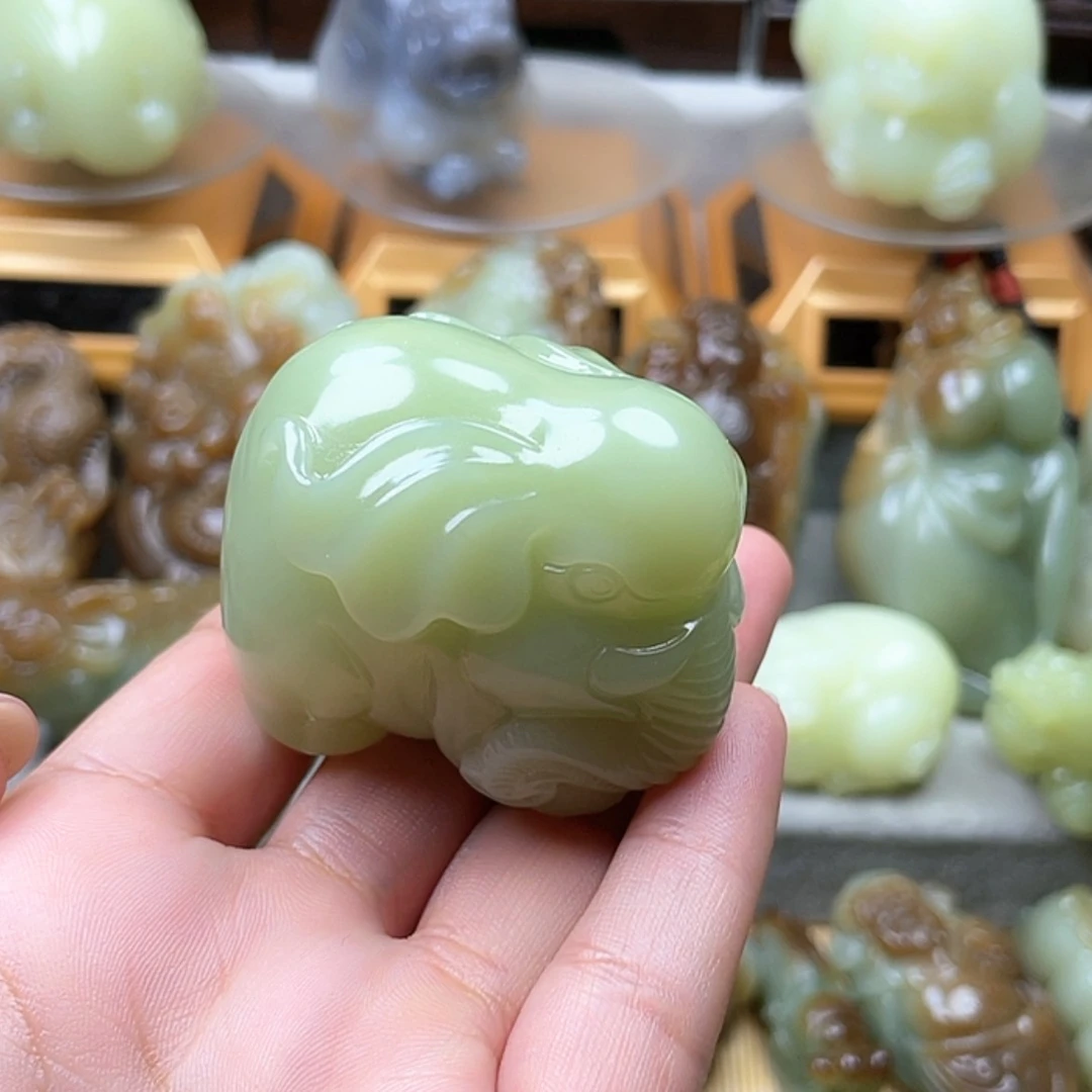 【闪购商品】和田玉未镶嵌挂件用****1
