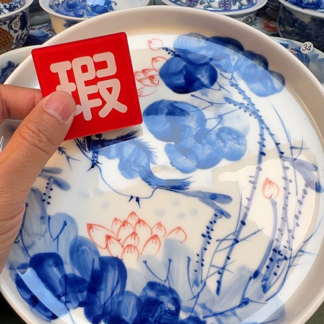 纯手工纯手绘茶具石头67