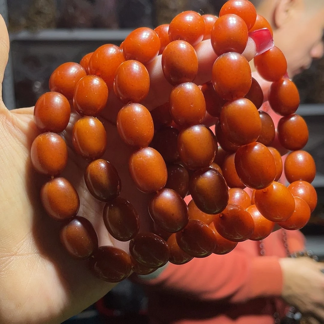 琥珀手链未镶嵌琥珀蜜蜡08